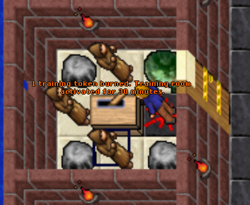 Training activated