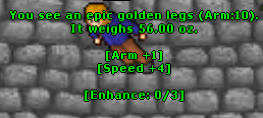 Rarity item description